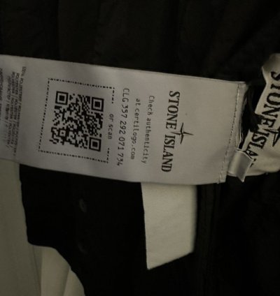 Stone Island Stretch Cotton Twill Jacketyear Of The Dragon