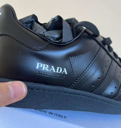 Prada Superstar Low Top In Black