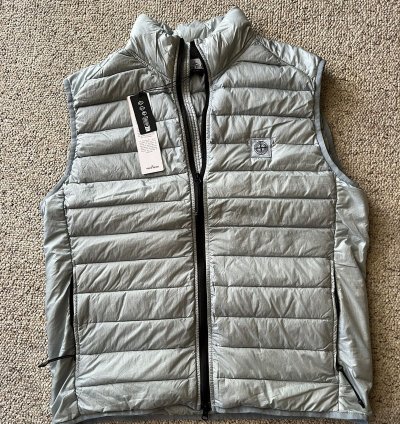 Stone Island Suit Vest Men Blue