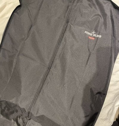Stone Island Supreme 2023 Helicopter Leather Jacket