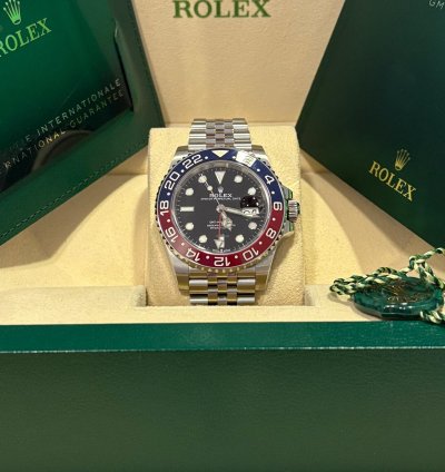 Rolex Gmt-master Ii Pepsi Jubilee - 126710blro - 2023
