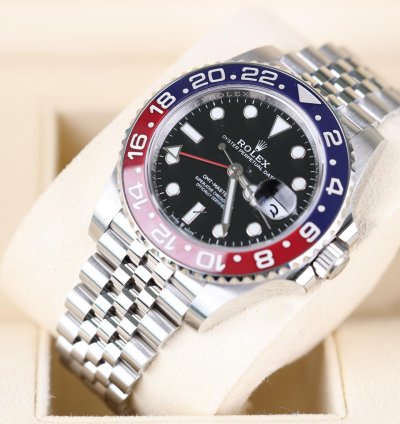 Rolex Gmt-master Ii Pepsi Jubilee - 2024 - Lc100 - Neu Ungetragen - Fullset