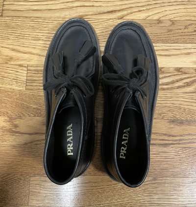 Prada Tassel Boots