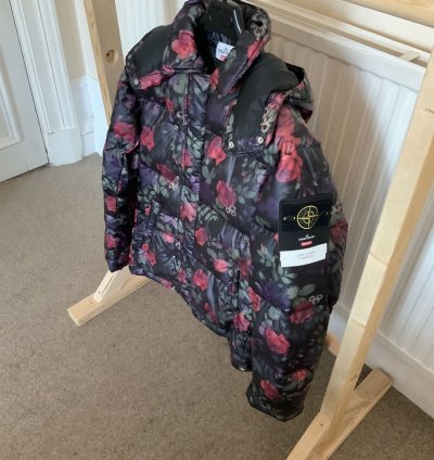 Stone Island Supreme Lamy Cover Stampato Puffy Jacket