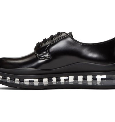 Prada Transparent Sole Derbies Us12 Eu45