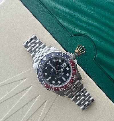Rolex Gmt-master Ii Pepsi Jubilee 126710blro 2022