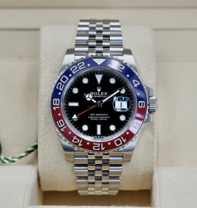 Rolex Gmt-master Ii Pepsi Jubilee 126710blro 2024 Full Set 2024