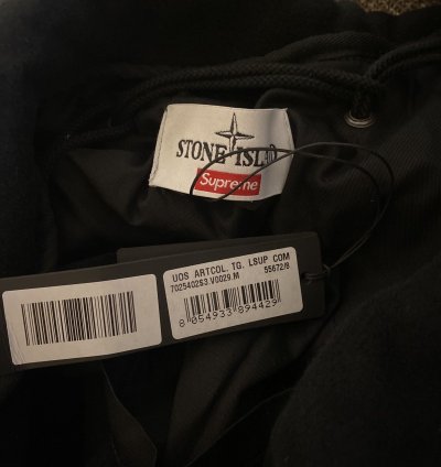 Stone Island Supreme New Silk Light Jacket