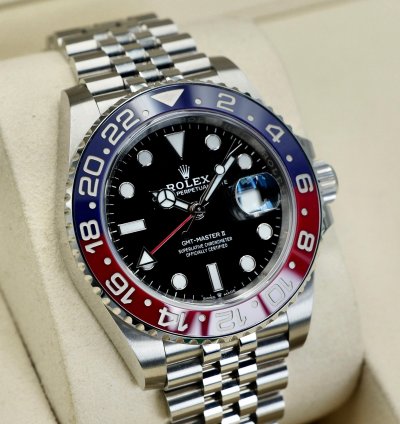 Rolex Gmt-master Ii Pepsi Jubilee 126710blro Full Set 2025