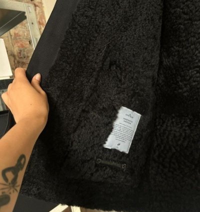 Stone Island Supreme Rare Shearling Jacket