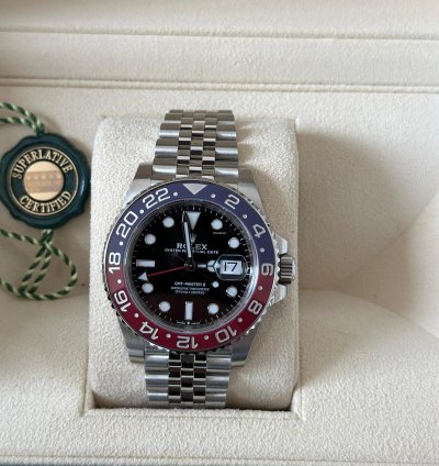 Rolex Gmt-master Ii Pepsi Jubilee 2024