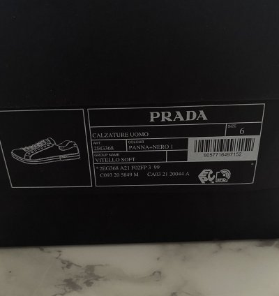 Prada White Sneakers