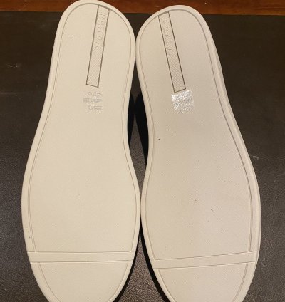 Prada White Vitelli Soft Logo Sneakers Low