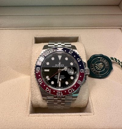 Rolex Gmt-master Ii Pepsi New 2024 Full Set