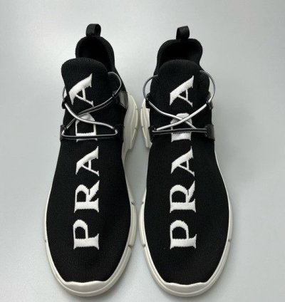 Prada Xy Logo Sneakers Black Men Uk 9 Us 10 850