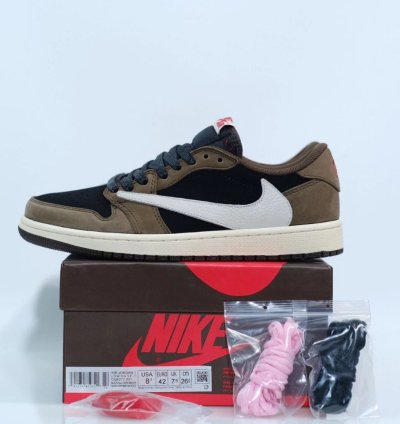 Air Jordan 1 Retro Low Og Sp Travis Scott Mocha