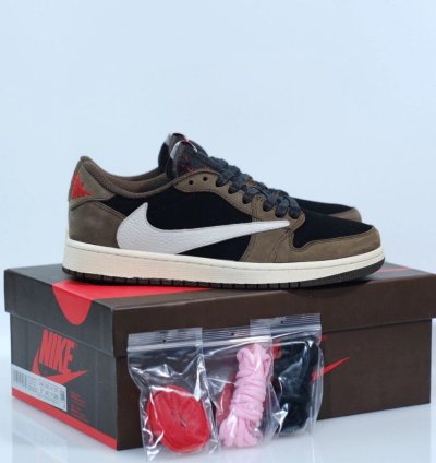 Air Jordan 1 Retro Low Og Sp Travis Scott Mocha
