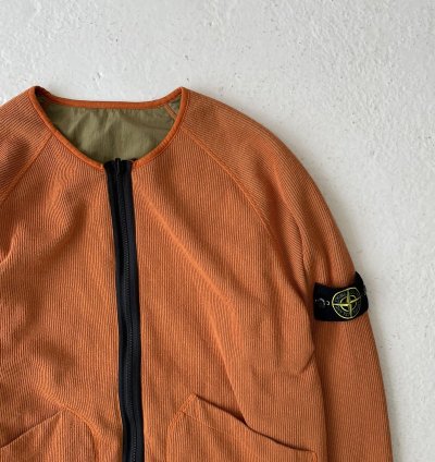 Stone Island Terra Reversible Sweatshirt Jacket