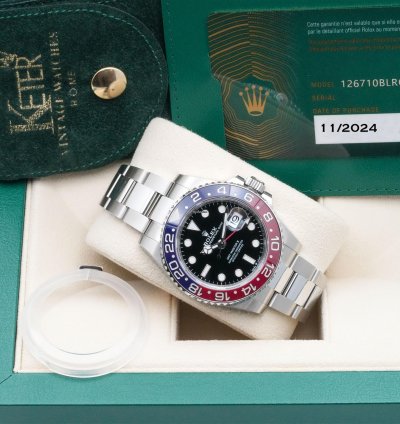 Rolex Gmt-master Ii Pepsi Ref 126710blro - New - Full Set - From 11 2024 - Italia