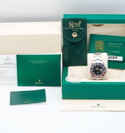 Rolex Gmt-master Ii Pepsi Ref 126710blro - New - Full Set - From 11 2024 - Italia