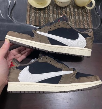 Air Jordan 1 Retro Low Og Sp Travis Scott Mocha