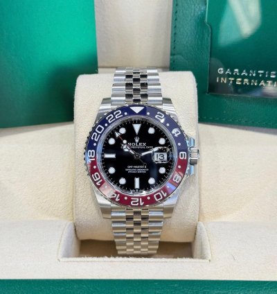 Rolex Gmt-master Ii Pepsi Stainless Steel Jubilee 2024