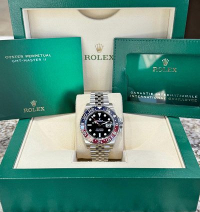 Rolex Gmt-master Ii Pepsi Stainless Steel Jubilee 2024