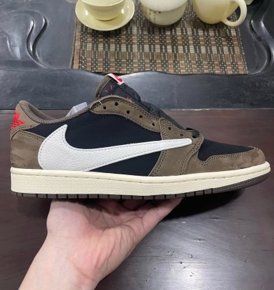 Air Jordan 1 Retro Low Og Sp Travis Scott Mocha