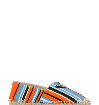 Printed Canvas Espadrilles