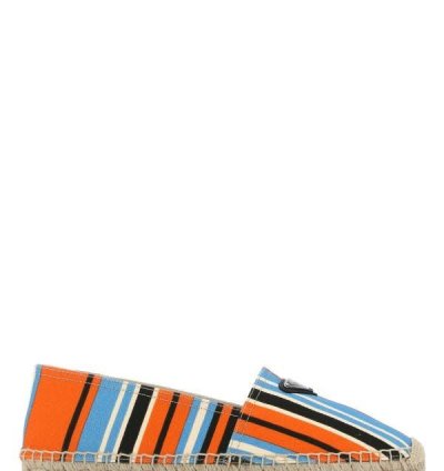 Printed Canvas Espadrilles