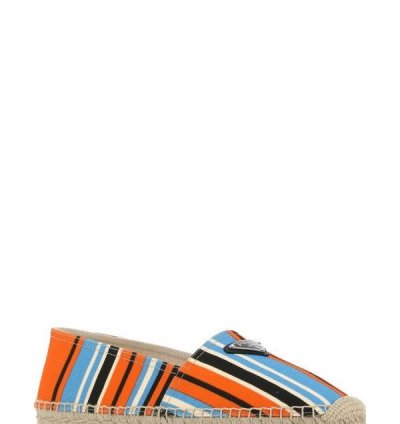 Printed Canvas Espadrilles