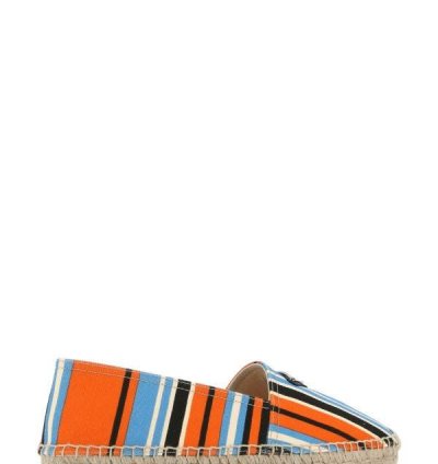 Printed Canvas Espadrilles