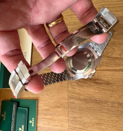 Rolex Gmt-master Ii Pepsi Unwarned Full Set Full Stickered