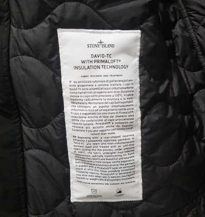 Stone Island Trench Coat David-tc With Primaloft