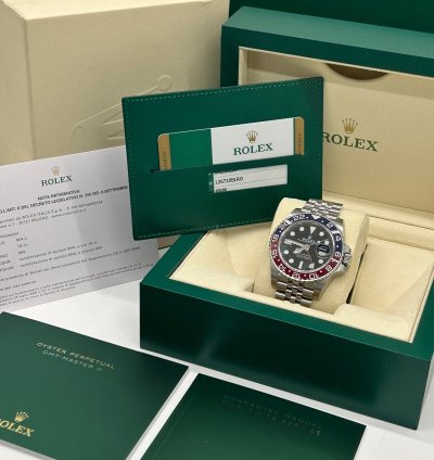 Rolex Gmt-master Ii Ref 126710blro - Full Stickers - Year 2019
