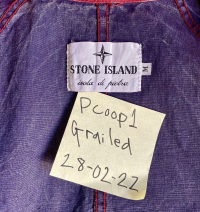 Stone Island Vintage Jacket 1st Season Tela Stella Bnwt