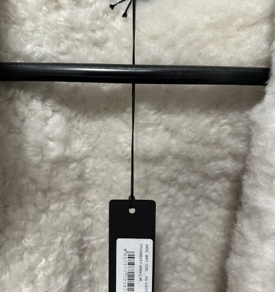 Stone Island Vitrified Sheepskin Shearling Jacket Duffle