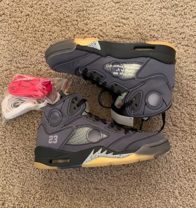 Air Jordan 5 Retro Off-white Muslin