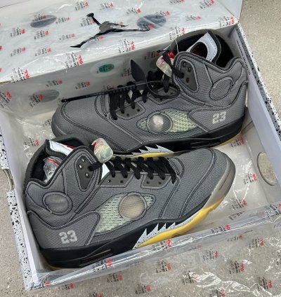 Air Jordan 5 Retro Off-white Muslin
