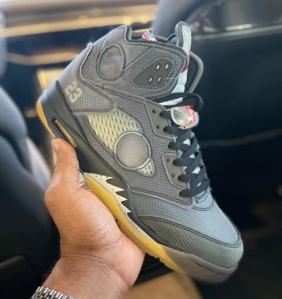 Air Jordan 5 Retro Off-white Muslin