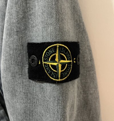 Stone Island Washed Denim Parka