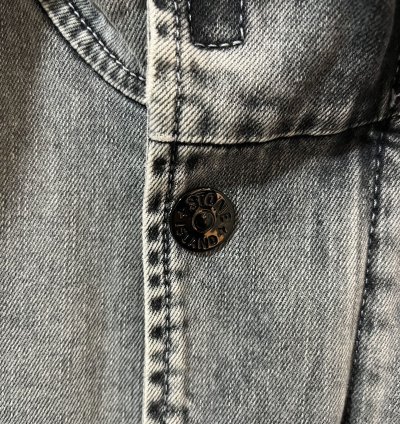 Stone Island Washed Denim Parka