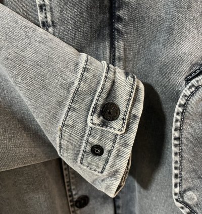Stone Island Washed Denim Parka