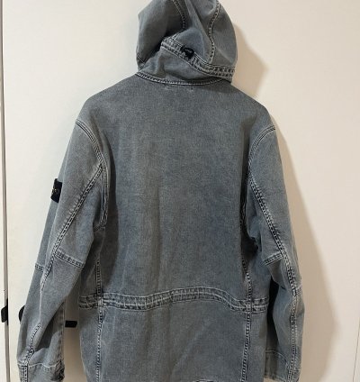 Stone Island Washed Denim Parka