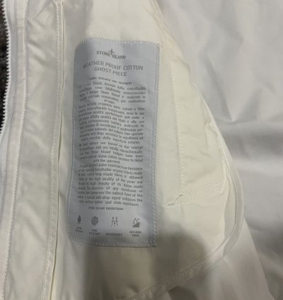 Stone Island Weather Proof Ghost Piece 42910 Size Medium