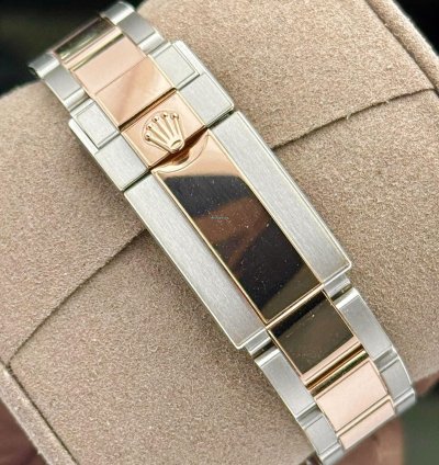 Rolex Gmt-master Ii Rootbeer Rose Gold Steel