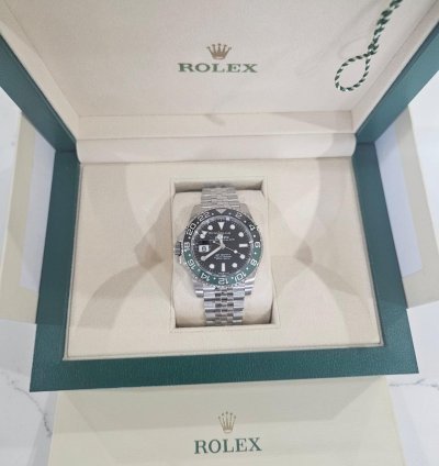 Rolex Gmt-master Ii Sprite 126720vtnr Jubilee