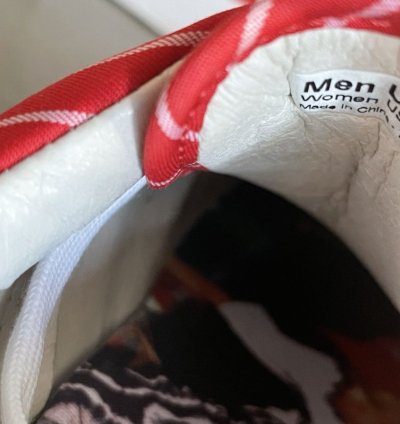 Rare Supreme Cdg Vans Harold Hunter Era Pinstripe Red