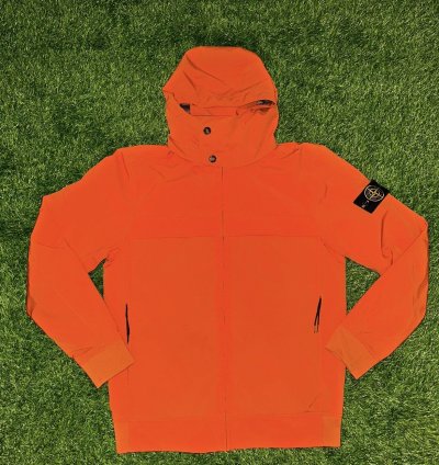 Stone Island Zip Up Patch Jacket Size Medium