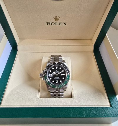 Rolex Gmt-master Ii Sprite Jubliee Bnib Full Set